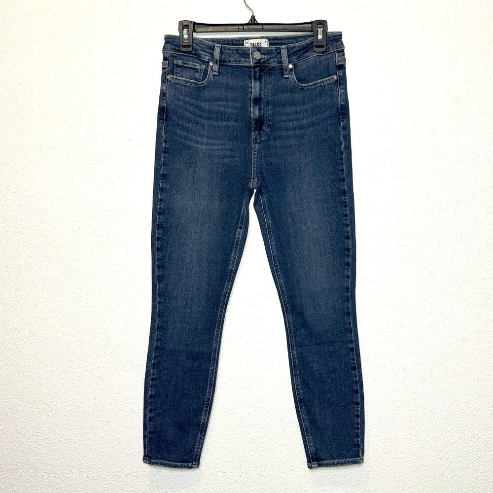 PAIGE jeans, margo crop, dark wash‎
